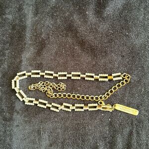 Rhinestone Chain Belt